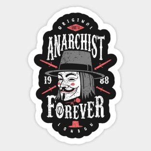 Anarchist Forever Sticker